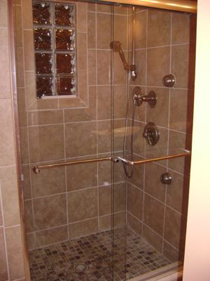 Shower Plumbing Rough-In and Trim-Out